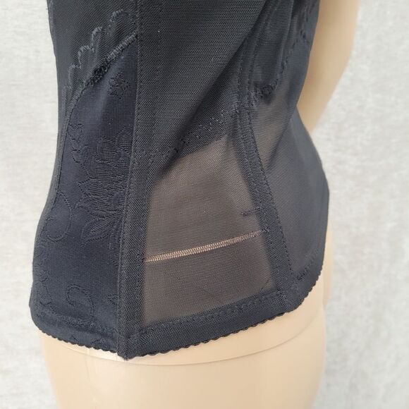Black Underbust front closure shapewear Women's Size XL - Picture 2 of 14